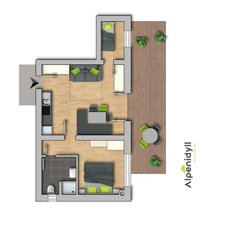 Lejlighed Soldanella 8 By Alpenidyll